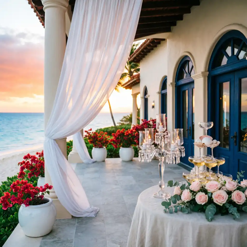Luxury Villa Background